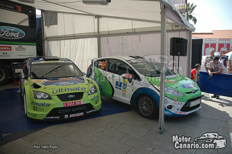 Rally Islas Canarias (Presentaci�n Ford y Verificaciones)