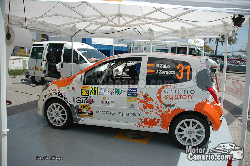 Rally Islas Canarias (Presentaci�n Ford y Verificaciones)