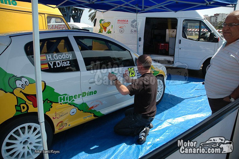 Rally Islas Canarias (Presentaci�n Ford y Verificaciones)