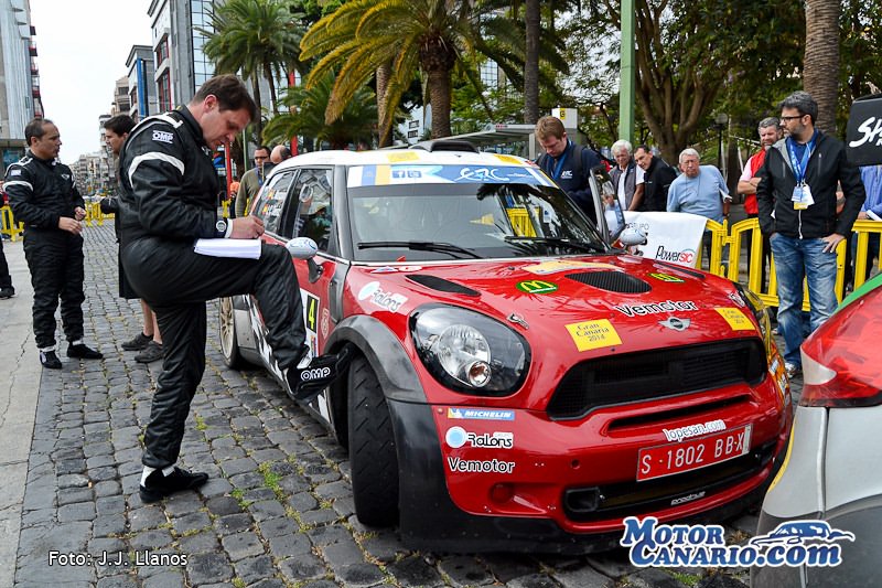 Rally Islas Canarias 2013 (Parque de Trabajo)