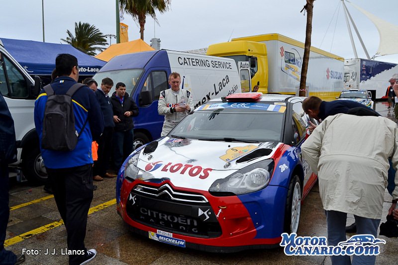 Rally Islas Canarias 2013 (Parque de Trabajo)