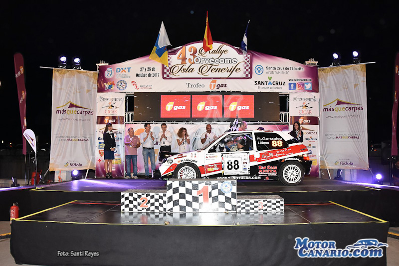 43� Rallye Orvecame Isla Tenerife 2017