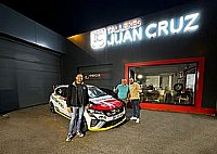 Jose Bello en el Rally Show con un Renault Clio Rally3.